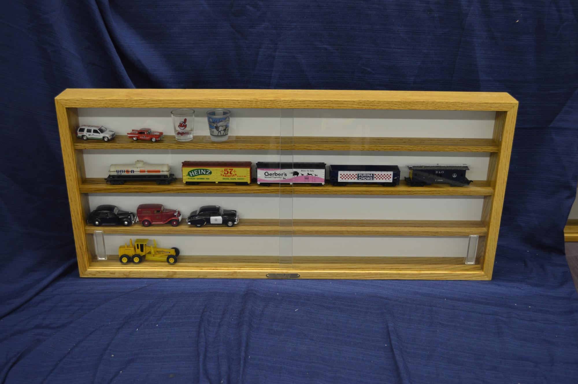 "HO" Gauge Train Display Cases